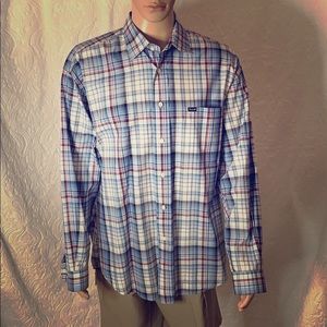 Men’s dress button down Faconnable shirt